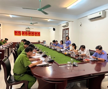 Viện KSND huyện Hoài Đức trực tiếp kiểm sát việc tiếp nhận, thụ lý, giải...